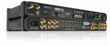 Motu HDX SDI Interface
