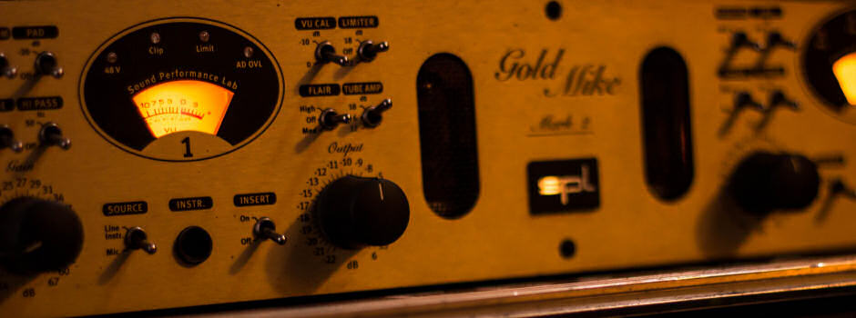SPL GoldMike Audio Processing Outboard Unit
